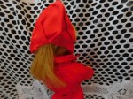 BARBIE RED FOR RAIN HAT